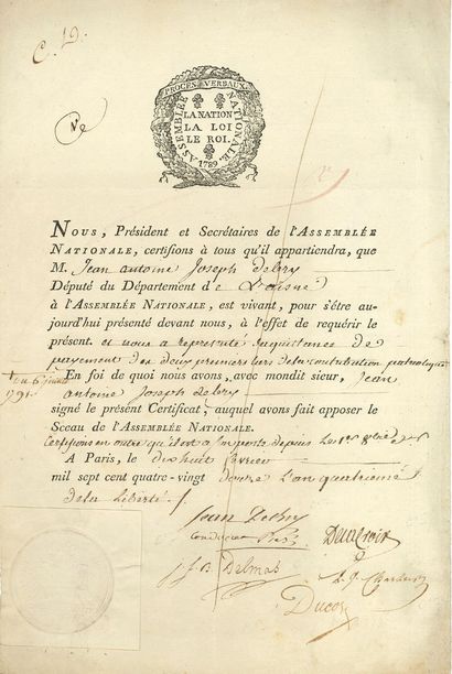 null Jean-Antoine-Nicolas Caritat, marquis de CONDORCET (1743-1794) mathématicien,...