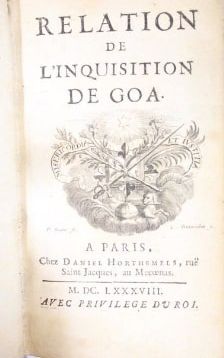 null INQUISITION. - [MARSOLLIER (l'abbé Jacques)]. Histoire de l'Inquisition et son...