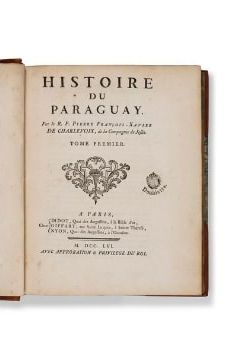 null CHARLEVOIX (Pierre-François-Xavier). Histoire du Paraguay. Paris, Didot, Giffart,...