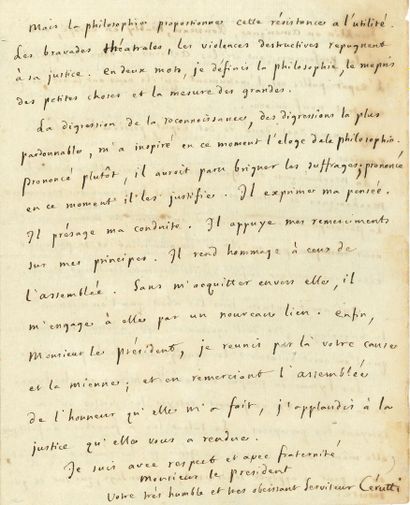 null Joseph-Antoine-Joachim CERUTTI (1738-1792) jésuite, littérateur et journaliste,...