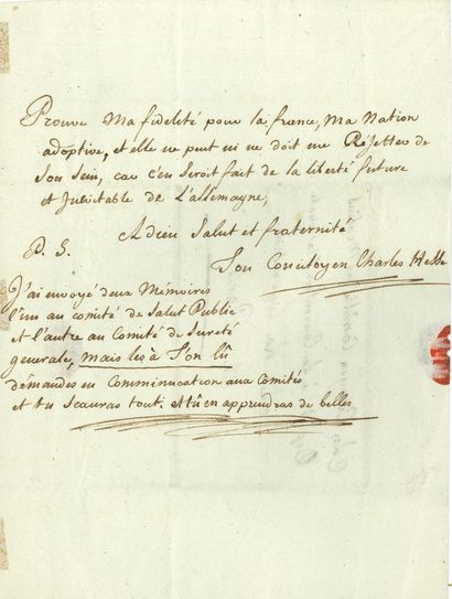 null Charles-Constantin de Rothenbourg, prince de HESSE-RHINFELS (1752-1821) général...