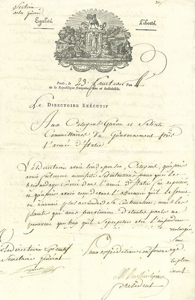 null Louis-Marie de LA RÉVELLIÈRE-LÉPEAUX (1753-1824) député à la Constituante, conventionnel...