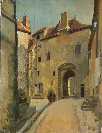 null WEISMANN Jacques (1878-?)

La rue du fort au matin, Saint-Benoit du Sault (Indre)

Huile...