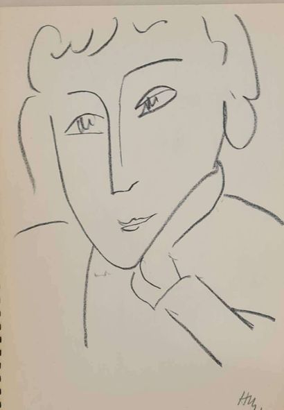 null MATISSE Henri, d'après,

Nus,

suite de 46 facsimilés d'après des dessins dans...