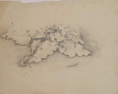 null MORIN Gustave François (1809-1886)

Etude d'homme casqué de dos 

Crayon sur...