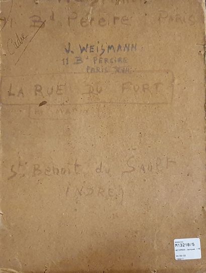 null WEISMANN Jacques (1878-?)

Ruelle dans une ville du Sud

Huile sur panneau,...