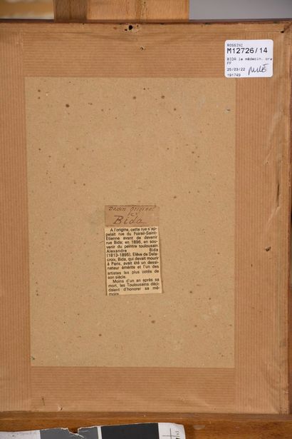 null BIDA Alexandre, 1813-1895,

Le médecin,

crayon noir sur papier gris (insolation),...