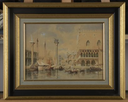 null WERNER Carl, 1808-1894

Venise, Place Saint Marc, 1841

aquarelle et gouache...