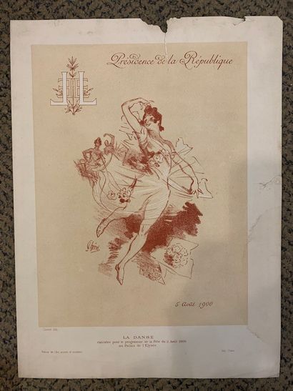 null CHERET Jules, after

Paris who laughs, by georges Duval

Lithograph, signed...
