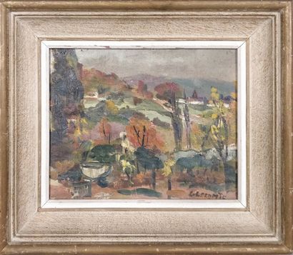 null LE COMTE Léopold (1890-1963)

Cavaillon, 

oil on canvas signed lower right,...