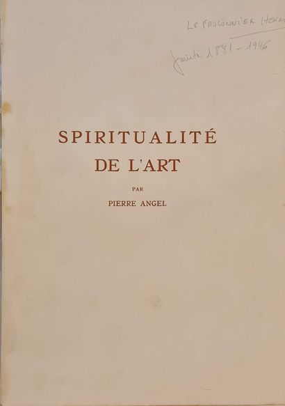 null LE FAUCONNIER Henri, d'après

Le FAUCONNIER - Spiritualité de l'art

Suite de...