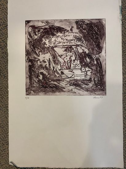 null CHENU Didier (born in 1956)

Various subjects

Lot of 6 engravings and mixed...
