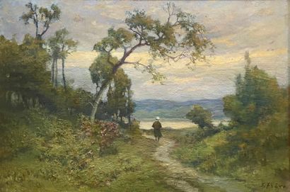 null FRERE Samuel (1847-1931)

Paysage à l'arbre penché

Huile sur toile, signée...