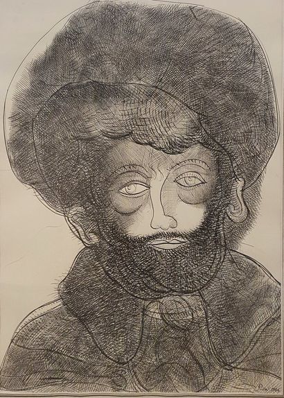 null PUTOV Alexander Sacha (1940-2008)

Portrait of a Rabbi with a Schtreimel, 1986

Ink...