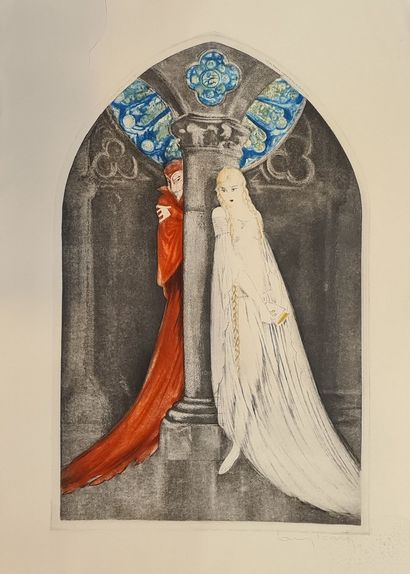 null ICART Louis, d'après

Faust, 1928

Eau forte et aquatinte en couleur sur papier,...