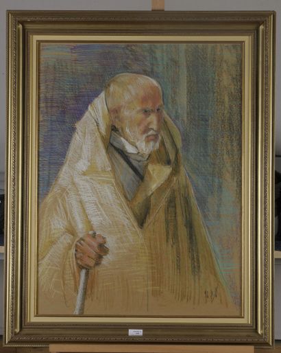 null KIBARI Habib, born in 1971

Oriental with a cane, 1996

pastel on paper

signed...