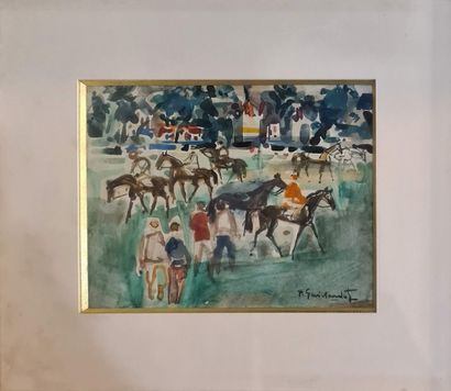 null GAILLARDOT Pierre (1910-2002)

At the races

Watercolor on paper, signed lower...