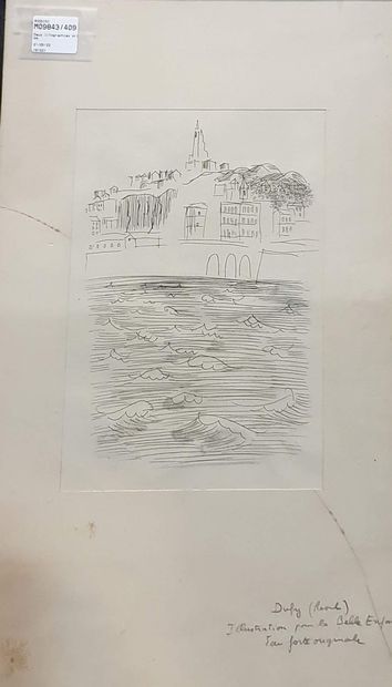 null DUFY Raoul, after

The quays - Aline at the window 

Two original etchings,...