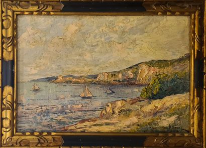null COWEZ Bernard (XX)

The morning near Cassis 

Oil on panel signed lower right...