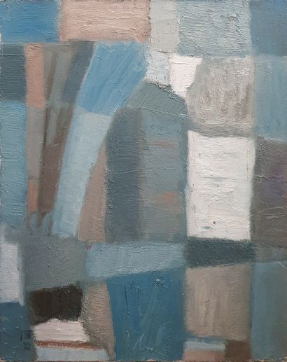 null LEPATRE Philippe (1900-1979)

Composition bleue, 1958

Huile sur toile, monogrammée...