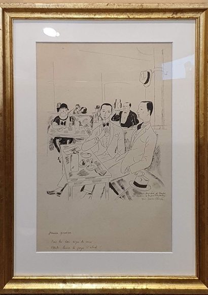 null OBERLÉ Jean (1900-1961)

Practical Youth, 1925

Ink on paper signed and dated...