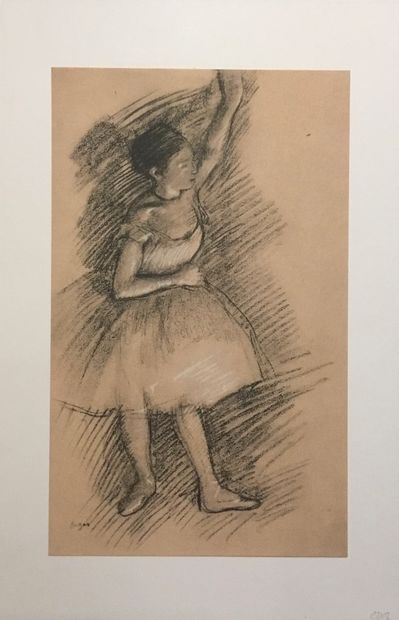 null DEGAS Edgar (d'après) 

Reproduction Jacomet en lithographie. 

ormat 39 x 24...