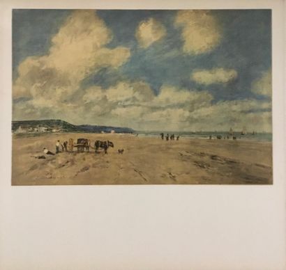 null BOUDIN Eugène (after) 

lithograph Mourlot on Arches vellum, signature printed...