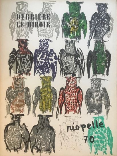 null RIOPELLE Jean-Paul 

Derriere le miroir lithographies de 1970. 

Format 38 x...