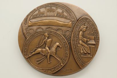 null Médaille de table en bronze

Avers : Conseil Général du Val d'Oise.

Revers...