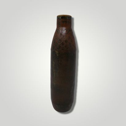null STALHANE Carl Harry (1920-1990)

Bottle with neck in brown enamelled stoneware....