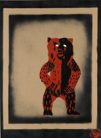 THE STREET YETI (born 1977) 
Chernobyl Bear,...
