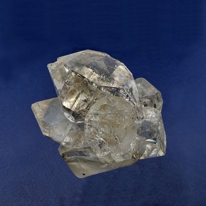 Herkimer quartz: six clear crystals (up to...