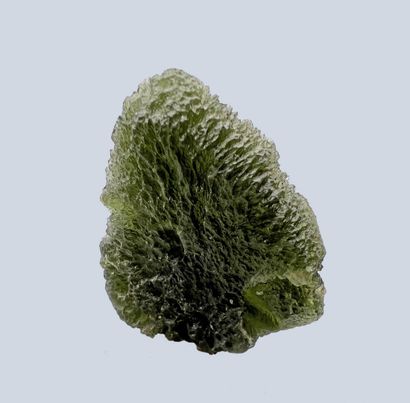 null Moldavite: massive, granular, pronounced green color, translucent.

Moldavia,...