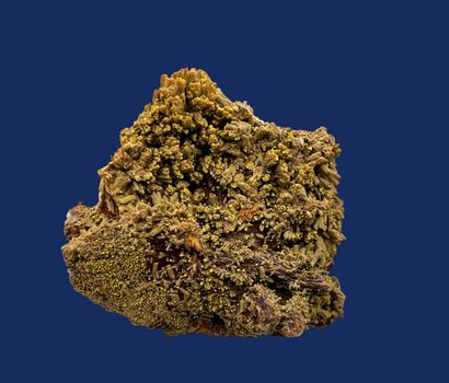 null Pyromorphite: greenish brown and yellow bushes and needles (up to 12 mm) 

Mine...