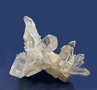 Hyaline quartz with double crystallization...