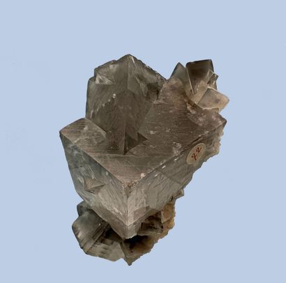 null Dolomite: group of light grey rhombohedrons (up to 5 cm) - 1973

Eugui, Spain

Dimensions:...