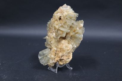 null Baryte "wings of angel" : thin tablets (4 cm) very fragile, grey green 

Sardinia,...