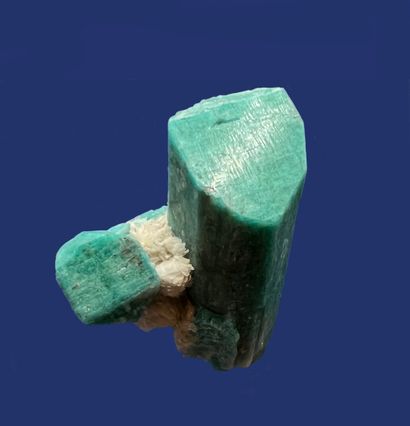  Amazonite: beautiful blue-green prisms,...