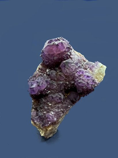 null 
Amethyst quartz "cactus" : nice dark purple color 




Boekehousthoeck, Mpumalanga,...