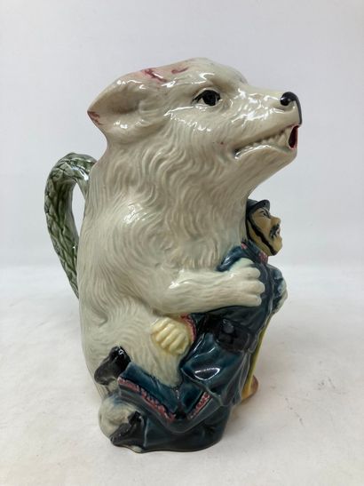 null Orchies 

Pitcher with the bear of Korea. 

H. 23cm