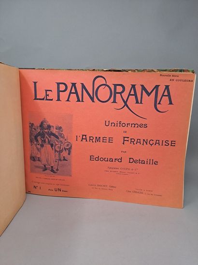 null DETAILLE Edouard, L'armée Française, Le Panorama, publication périodique, Fin...