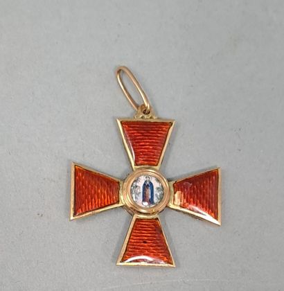 Medal of the order of St. Anne with one intercalary...