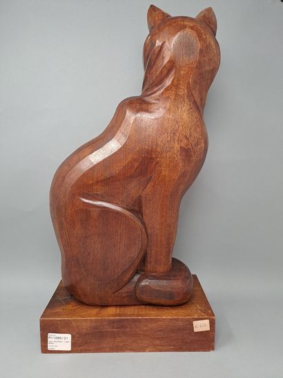 null Jean ROUPPERT (1887-1979)

the cat 

Wooden sculpture, iron signature

cat standing...