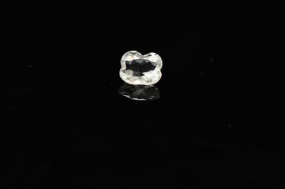 null White topaz fancy cut on paper. 

Weight : 2.18 cts. 



Dimensions: 8mm x 7mm...