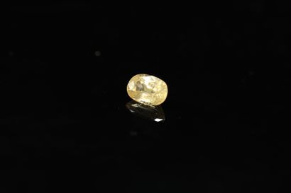 null Oval salmon sapphire on paper. 

Weight : 2.16 cts



Dimensions : 9 mm x 6.2...