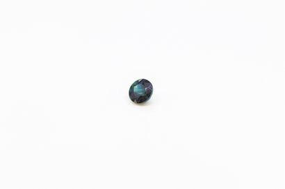 null Round sapphire on paper. 

Weight : 0.42 ct. 



Diameter : 4.2 mm
