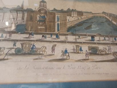 null Optical view

The Samaritaine on the Pont-Neuf in Paris

Watercolor engraving,...