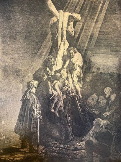 null Gravure XIXème

REMBRANDT , descente de croix, 1633

55 x 42 cm

Déchirures