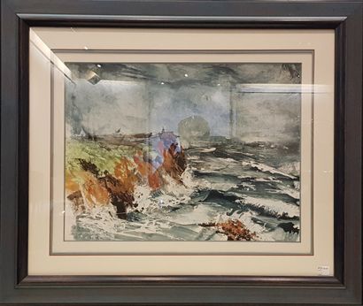 null RENNAY L.

Marine 

Gouache, signed lower left

Dim. at sight: 48 x 63 cm