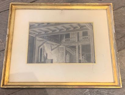 null Strong lot of 17 paintings:



- Engraving on polychrome cardboard, "Offering...